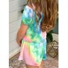 image:imageDokotoo Girls Summer Cute TShirt and Shorts Set with Side PocketsC Green