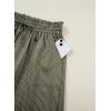 image:imageDokotoo Womens Striped Barrel Casual Pants High Waisted 2026 Elastic Drawstring TrousersGreen Stripe