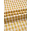 image:imageDokotoo Womens Striped Gingham Pants 2026 Casual Pants Cute Comfy Bottoms with Pockets Plaid OutfitsYellow