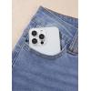 image:imageDokotoo Womens Wide Leg Baggy Flare Jeans High Waisted Stretch Casual Denim Pants with PocketsBeau Blue