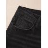 image:imageDokotoo Womens Wide Leg Baggy Flare Jeans High Waisted Stretch Casual Denim Pants with PocketsBlack