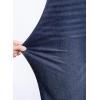 image:imageDokotoo Womens Wide Leg Baggy Flare Jeans High Waisted Stretch Casual Denim Pants with PocketsNavy Blue