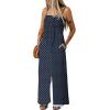 image:imageDokotoo Jumpsuits for Women 2025 Summer Floral Rompers Overalls with PocketsBlackstar