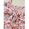 image:imageDokotoo Jumpsuits for Women 2025 Summer Floral Rompers Overalls with PocketsRedfloral