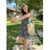 image:imageDokotoo Womens Casual Rompers Loose Overalls One Piece Sleeveless Printed Wide Leg Short Pant Jumpsuits With PocketsMulticolour