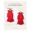image:imageDokotoo Womens Summer Jumpsuits 2026 Casual Ruffle Chiffon Sleeveless RompersRed