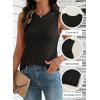 image:imageDokotoo Sleeveless Sweater Tops for Women 2026 Crochet Tank Top Summer Clothes Beach Vacation Outfits Resort WearBlack