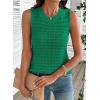 image:imageDokotoo Sleeveless Sweater Tops for Women 2026 Crochet Tank Top Summer Clothes Beach Vacation Outfits Resort WearGreen