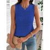 image:imageDokotoo Sleeveless Sweater Tops for Women 2026 Crochet Tank Top Summer Clothes Beach Vacation Outfits Resort WearRoyal Blue