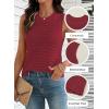 image:imageDokotoo Sleeveless Sweater Tops for Women 2026 Crochet Tank Top Summer Clothes Beach Vacation Outfits Resort WearWine Red