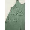 image:imageDokotoo Womens Baggy Overalls 2026 Wide Leg Jumpsuits Floral Pants Casual Loose Sleeveless Rompers with PocketsGreen