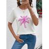 image:imageDokotoo Womens Summer Short Sleeve Sweater Pullover Knit Top Beach Vacation ClothesWhite