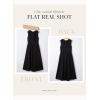 image:imageDokotoo Womens Summer Sleeveless Maxi Dress 2026 Casual Crewneck Twist Knot Stretch a Line Dress with PocketBlack