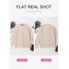 image:imageDokotoo Winter Cardigan Sweaters for Women 2025 Long Sleeve Open Front Button Down JacketSmoke Gray