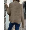 image:imageDokotoo Womens 2026 Fashion Casual Open Front Long Sleeve Chunky Knit Cardigans Sweaters Outerwear CoatsApricot Khaki