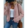 image:imageDokotoo Womens 2026 Fashion Casual Open Front Long Sleeve Chunky Knit Cardigans Sweaters Outerwear CoatsApricot Powder