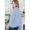 image:imageDokotoo Womens 2026 Fashion Casual Open Front Long Sleeve Chunky Knit Cardigans Sweaters Outerwear CoatsBeau Blue