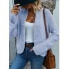 image:imageDokotoo Womens 2026 Fashion Casual Open Front Long Sleeve Chunky Knit Cardigans Sweaters Outerwear CoatsBeau Blue