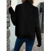 image:imageDokotoo Womens 2026 Fashion Casual Open Front Long Sleeve Chunky Knit Cardigans Sweaters Outerwear CoatsBlack