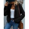 image:imageDokotoo Womens 2026 Fashion Casual Open Front Long Sleeve Chunky Knit Cardigans Sweaters Outerwear CoatsBlack