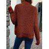 image:imageDokotoo Womens 2026 Fashion Casual Open Front Long Sleeve Chunky Knit Cardigans Sweaters Outerwear CoatsChestnut