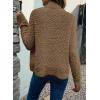 image:imageDokotoo Womens 2026 Fashion Casual Open Front Long Sleeve Chunky Knit Cardigans Sweaters Outerwear CoatsFlaxen