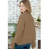 image:imageDokotoo Womens 2026 Fashion Casual Open Front Long Sleeve Chunky Knit Cardigans Sweaters Outerwear CoatsFlaxen