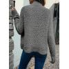 image:imageDokotoo Womens 2026 Fashion Casual Open Front Long Sleeve Chunky Knit Cardigans Sweaters Outerwear CoatsGray