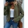 image:imageDokotoo Womens 2026 Fashion Casual Open Front Long Sleeve Chunky Knit Cardigans Sweaters Outerwear CoatsMoss Green