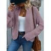 image:imageDokotoo Womens 2026 Fashion Casual Open Front Long Sleeve Chunky Knit Cardigans Sweaters Outerwear CoatsPurple