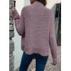 image:imageDokotoo Womens 2026 Fashion Casual Open Front Long Sleeve Chunky Knit Cardigans Sweaters Outerwear CoatsPurple