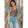 image:imageDokotoo Womens 2026 Fashion Casual Open Front Long Sleeve Chunky Knit Cardigans Sweaters Outerwear CoatsSmoke Green