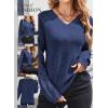 image:imageDokotoo Womens Crochet Sweaters 2025 Winter Casual Lightweight Long Sleeve Hollow Out Sweater TopsNavy Blue