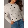 image:imageDokotoo Womens Sweaters 2025 Long Sleeve Crewneck Casual Tops Lightweight Wool Pullover Jumper ShirtsApricot