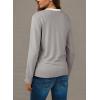 image:imageDokotoo Womens Wool Blend Lightweight Spring Business Casual Cardigan Sweaters TopsGrey