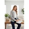 image:imageDokotoo Womens Wool Blend Lightweight Spring Business Casual Cardigan Sweaters TopsGrey