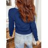 image:imageDokotoo Womens Wool Blend Lightweight Spring Business Casual Cardigan Sweaters TopsSail Blue