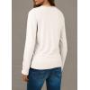 image:imageDokotoo Womens Wool Blend Lightweight Spring Business Casual Cardigan Sweaters TopsWhite