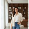 image:imageDokotoo Womens Wool Blend Lightweight Spring Business Casual Cardigan Sweaters TopsWhite