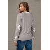 image:imageDokotoo Womens Wool Blend Lightweight Spring Business Casual Cardigan Sweaters TopsZflower White