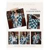 image:imageDokotoo Cardigan Sweaters for Women Long Sleeve Cable Knit Plaid Cardigan  Fall Outfits for Women Early Fall Fashion Cute V Neck Loose Button Down Coats Checkered Pattern Soft Lightweight TopsBlue