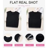 image:imageDokotoo Womens Summer Cap Sleeve Tops 2025 Crewneck Sweater Vest Casual Knit Lightweight Sweater Pullover Trendy Tank ShirtsBlack