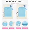 image:imageDokotoo Womens Summer Cap Sleeve Tops 2025 Crewneck Sweater Vest Casual Knit Lightweight Sweater Pullover Trendy Tank ShirtsBlue