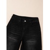 image:imageDokotoo Womens Wide Leg Leopard Jeans 2026 High Waisted Stretch Denim Pants  2026 Fall Winter OutfitsHigh WaistedButtonWith PocketsWork Office WearLoose FitBaggy JeansComfortCasual TrendyBlack