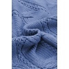 image:imageDokotoo Women Long Cardigan Open Front Knit Sweater 2026  Knit Cardigan SweatersSide Split with PocketsTrendy Fall Winter Twisted Knit OutfitsFall Fashion Daily amp OfficeSky Blue