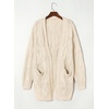 image:imageDokotoo Women Long Cardigan Open Front Knit Sweater 2026  Knit Cardigan SweatersSide Split with PocketsTrendy Fall Winter Twisted Knit OutfitsFall Fashion Daily amp OfficeBeige
