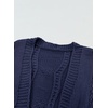 image:imageDokotoo Women Long Cardigan Open Front Knit Sweater 2026  Knit Cardigan SweatersSide Split with PocketsTrendy Fall Winter Twisted Knit OutfitsFall Fashion Daily amp OfficeNavy
