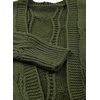 image:imageDokotoo Women Long Cardigan Open Front Knit Sweater 2026  Knit Cardigan SweatersSide Split with PocketsTrendy Fall Winter Twisted Knit OutfitsFall Fashion Daily amp OfficeGreen