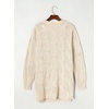 image:imageDokotoo Women Long Cardigan Open Front Knit Sweater 2026  Knit Cardigan SweatersSide Split with PocketsTrendy Fall Winter Twisted Knit OutfitsFall Fashion Daily amp OfficeBeige
