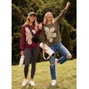 image:imageDokotoo Womens Sweatshirt Casual Floral Long Sleeve Crewneck Lightweight Soft Sweatshirts Loose Pullover TopsBrown